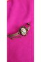 Tulip Flower Patterned Tile Copper Color Bracelet