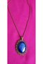 Tile Stone Copper Colored Necklace