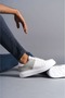 Slw151 Boost Lace-Up Skin Suede Men's Casual Sneaker Shoes Csbt - White/Grey - 3