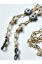Thinblack ®   Glasses Chain – Handmade with Evil Eye Beads, Real Pearl Natural Stone - 3