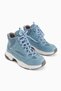 Nency Blue Lace-Up Women's Sports Boots