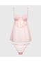 Sexy Sleep Cupped Mesh Babydoll