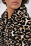 Leopard Crop Plush Coat - 5