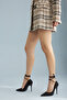 Ulva Ankle Lace-Up Black Suede - 8