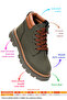 Kosev Zippered Boys' Boat Shoes - 2