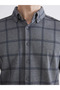 Southblue Grey Regular Fit Long Sleeve Plaid Men's Lumberjack Shirt - 2