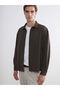 Rmz Gi̇yi̇m Farkiyla Comfortable Fit Long Sleeve Men's Shirt
