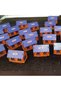 House Shaped Wooden Piggy Bank - Decorative Kids Room Money Saving Box - Toy House Piggy Bank - 4