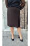 Pleated Lined Skirt Above the Knee - 4