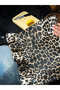 Leopard Linen Frilly Dishcloth - 5