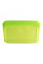 Platinum Silicone Food Storage Bags, Lime (12 Oz) | Reusable, Leakproof, Dishwasher-Safe