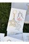 Pearl and Star Design Baby Girl Children's Card Gift Keychain Birthday Mevlüt Gift - 3