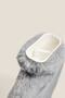 Women's Gray Furry Hot Water Bag - 2