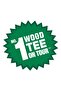 Pride Professional Tee System ProLength Plus Tee, 3-1/4-Inch, 75 Count Bag (Blue on Natural) - 6
