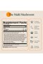 Master Blend Mushroom Capsules with Ashwagandha - Support Immunity, Gut & Stress, 84 Count - 6