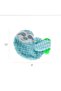 Purr Pillow Sloth Calming Cat Toy, Green - 8