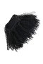 Afro Kinky Curly Drawstring Ponytail for Black Women (Black, 1B) - 3