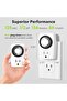BND-60/U47 Indoor Mini 24-Hour Mechanical Outlet Timer, 3-Prong, 2-Pack - 5