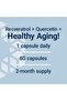Optimized Resveratrol Elite with Quercetin - 60 Capsules - 5