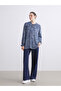 Hilfa New Season Tie Neck Patterned Blouse - 3
