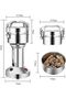 1000W Electric Grain Grinder Mill | High-Speed Spice/Herb Powder Machine for Commercial & Home Use - 6