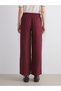 Vizyon New Season Elastic Waist Embroidered Women's Trousers - 5