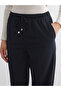 Carrot Cut Women's Trousers with Elastic Waist - 3