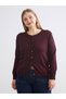 Crew Neck Women's Knitwear Cardigan (W5) - 2