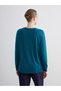 Özmarka New Season Crew Neck Floral Women's Knitwear Sweater - 7