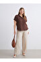 Shirts - Brown - Loose - 2