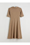 Timeless Clothing & Timeless Choices Devark Roba Collar Waist-Slit Dress - 7