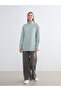 Özmarka New Season Stand Collar Women's Sweatshirt Tunic - 2