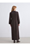 High Collar Knitwear Dress - 4