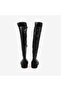 Women's Genuine Leather Over-The-Knee Black Boots - 4