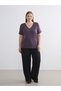 Peak New Season V-Neck Modal Blended Women's T-Shirt - 3