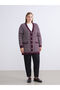 V-Neck Patterned Women's Knitwear Cardigan - 7