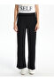 Elastic Waist Textured Women's Trousers - 3
