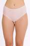 Women's High Waist Thin Striped Bato Panties 3 Pieces