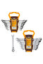 DOUBLE OPEN END SPANNER SET HKSPA2088 - 8-Piece Heavy Duty Double Open End Spanner Set, Durabl - 2
