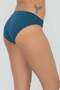 Women's Lace Detailed Thin Striped Panties High Waist Long - 2