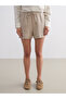 Esvab • Modern & Distinctive Women's Shorts with Drawstring Waist, 100% Linen - 3
