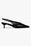 Women's Luna Black Skin Stiletto - 3