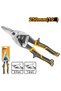 Aviation Snip HTSN0110S Professional Heavy-Duty Metal Cutting Snip for Sheet Metal, HVAC, and - 2