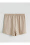 Esvab • Modern & Distinctive Women's Shorts with Drawstring Waist, 100% Linen - 7