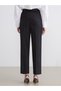Vizyon New Season Loose Fit Women's Pleated Trousers with Belt at the Waist - 4
