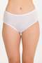 Women's High Waist Thin Striped Bato Panties 3 Pieces