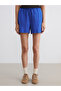 Lcw Vision Buy Elasticated 100% Linen Women's Shorts - 2