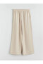 Esvab • Modern & Distinctive Wide-Leg Women's Trousers with Waist Drawstring - 6