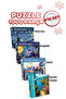 4 Pcs 1000 Piece Puzzle - Mountain Lake Town and Starry Night and Planets and Istanbul