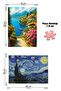 4 Pcs 1000 Piece Puzzle - Mountain Lake Town and Starry Night and Planets and Istanbul - 2